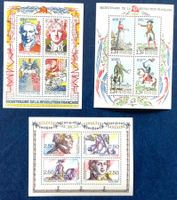 1989 Frankreich 200 J. Fran.  Revolution Blocks 8-10-11 **