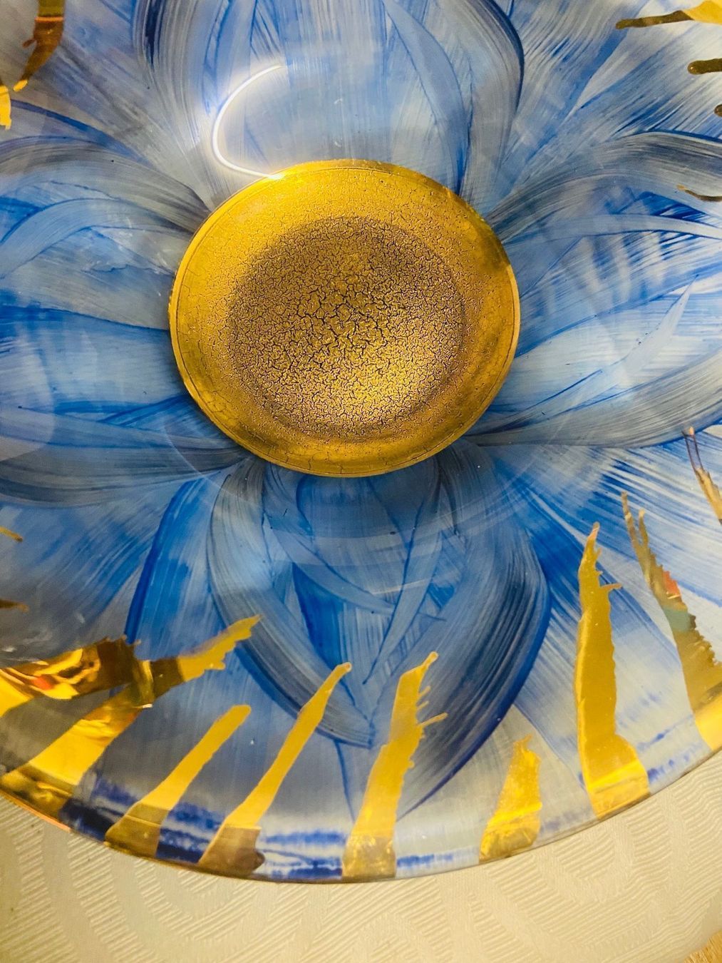 Ciotole: glas schale mit golddekor unikat – Nuovo (secondo la descrizione) da Gipf-Oberfrick venduto da Iberico 4