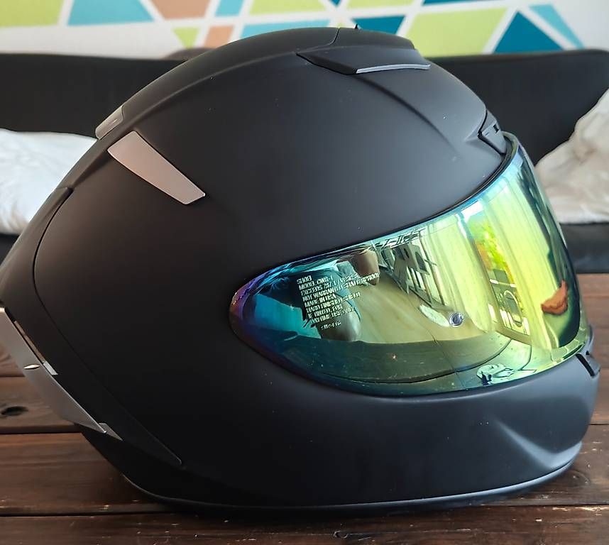 Caschi & visiere: Shoei Motorradhelm,Visier Rainbow – Usato da Glarus venduto da Hadowa