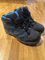 Wanderschuhe Salomon ClimaShield schwarz blau Grösse 36