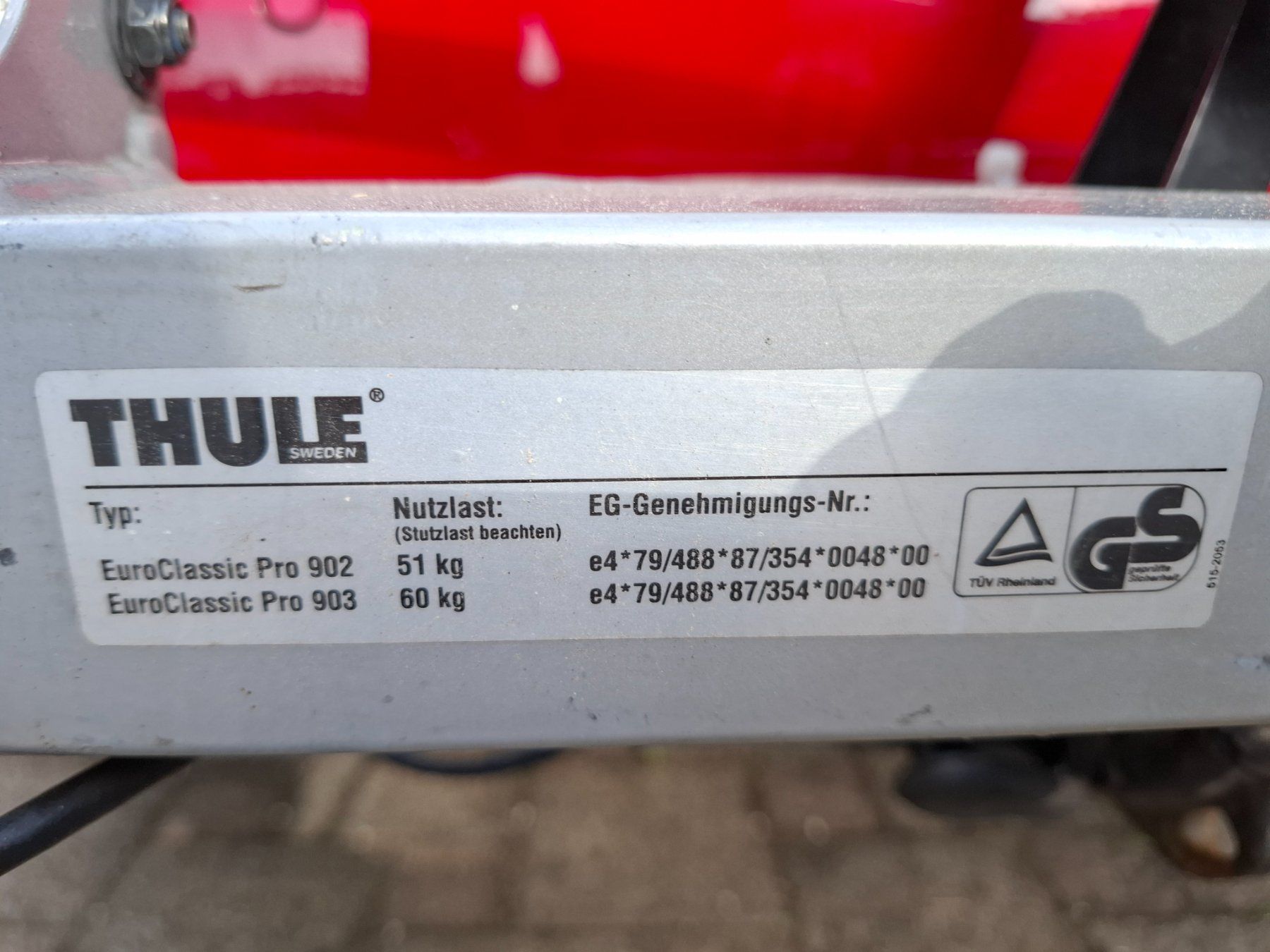 Thule Dachträger: Thule Fahrradträger – Gebraucht aus Homberg b. Thun von fah_9xdv 2