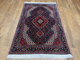 Täbriz Mahi 50 Raj 146*100 cm Seidenteppich *gratis Versand*