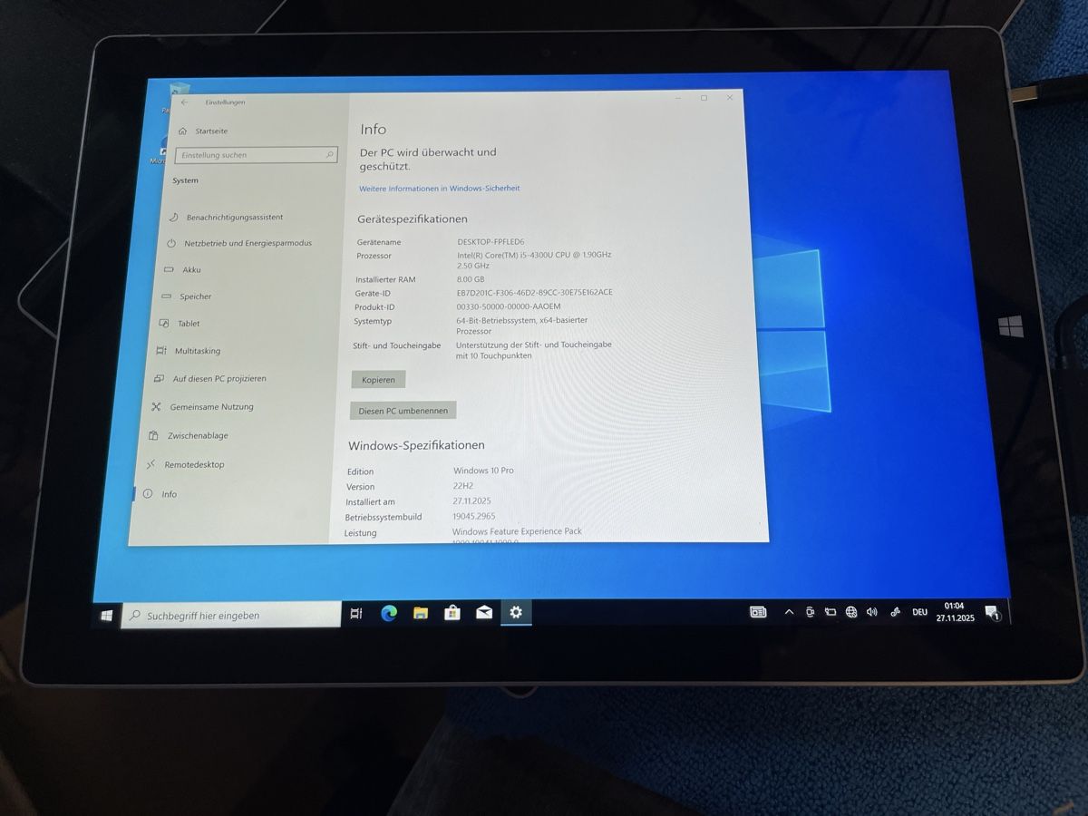Microsoft Notebook: Surface Pro 3 – Usato da Abtwil sg venduto da Kueng.MultiOutlet 1