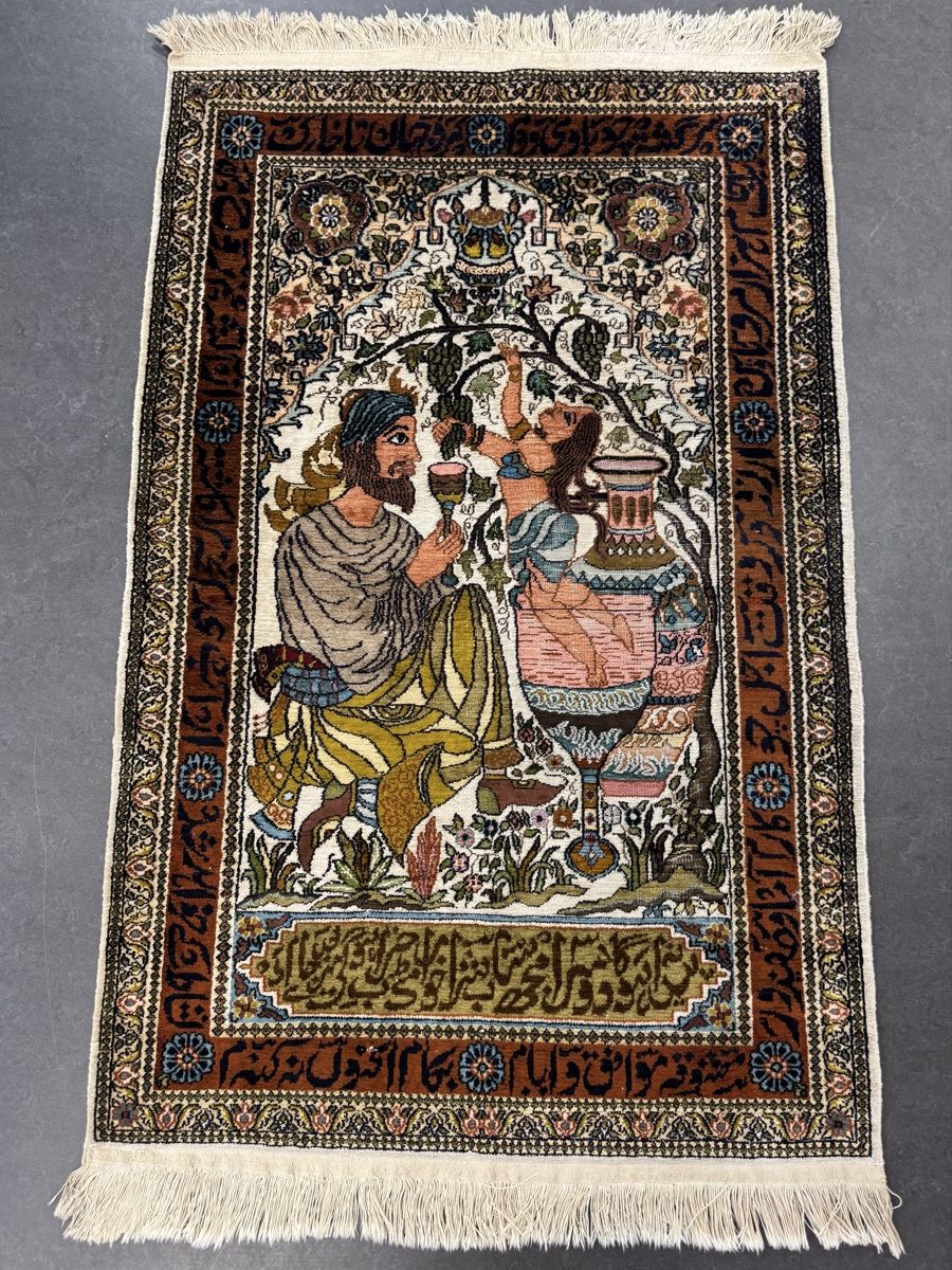 Tappeti: Antiker Orientteppich Kashmirseide – Usato da Liestal venduto da galerie_nategh 1