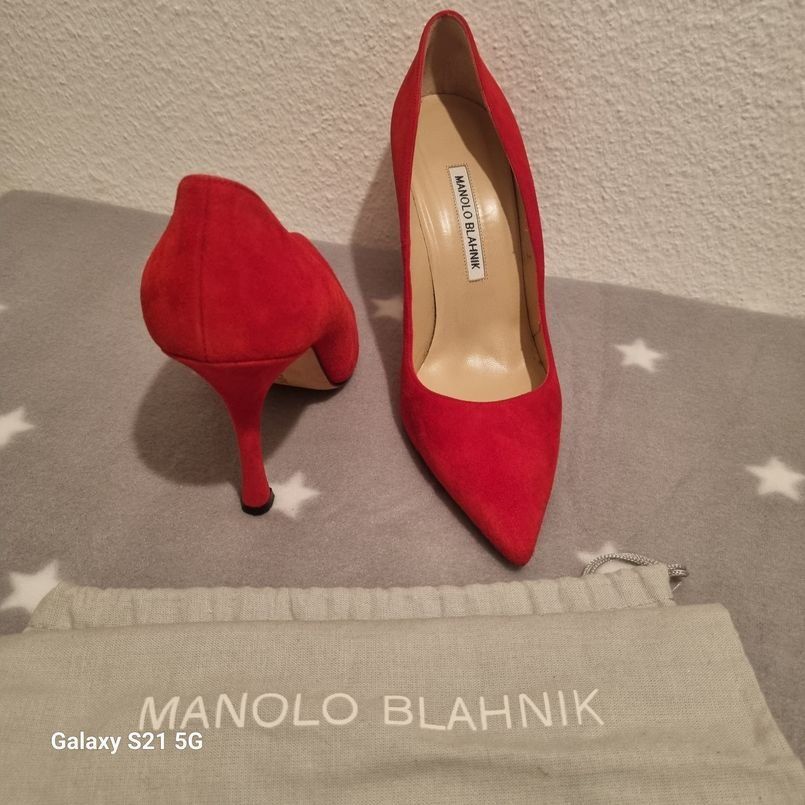 Scarpe da donna: Damen Schuhe Manolo Blahnik  Gr. 38 – Usato da Zürich venduto da Big 2