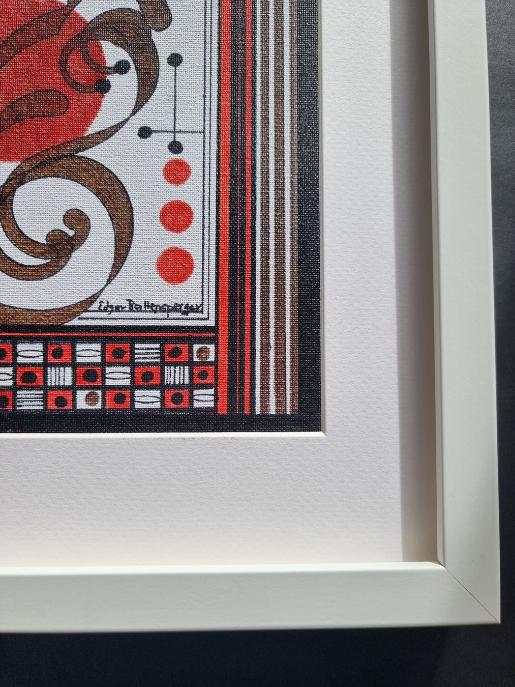 Dipinti: EDGAR BALTENSPERGER ORIGINAL MISCHTECHNIK SIGNIERT AUF LEINW – Usato da Gersau venduto da grafik-kunst 4