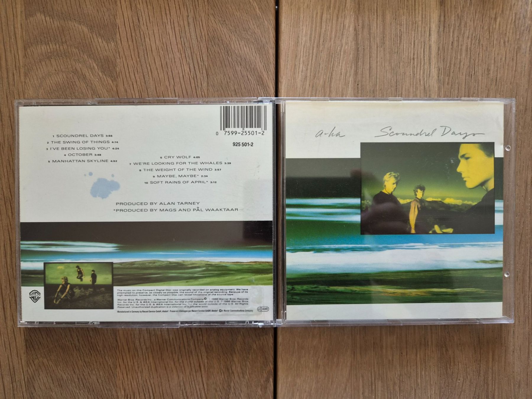 CDs: CD a-ha - Scoundrel Days, 1986 – Gebraucht aus Nebikon von Harley-Davidson01