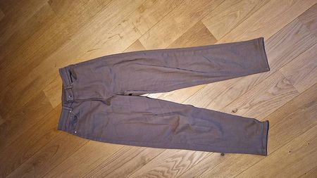 Braune high waist Hose Gr 38