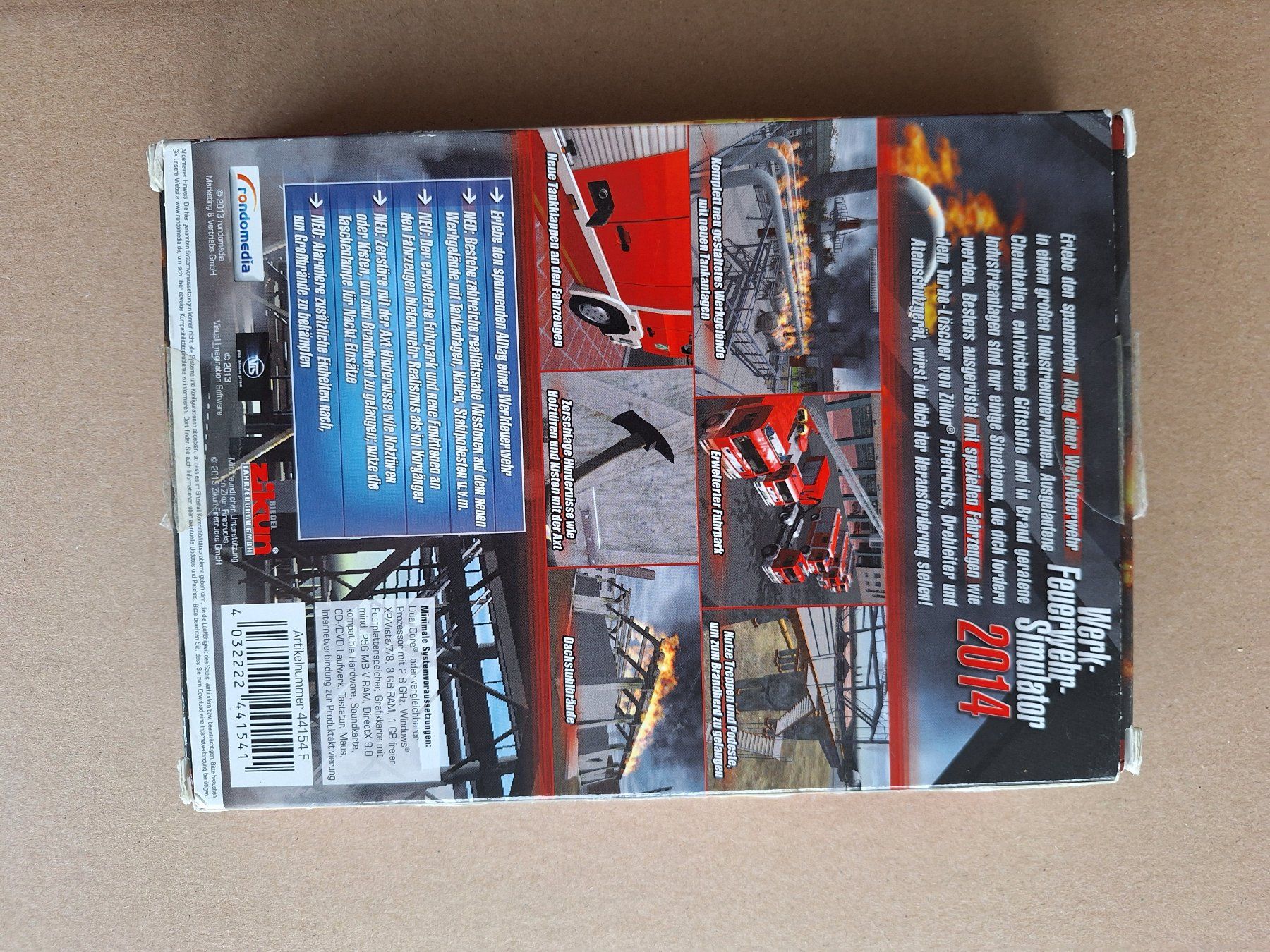 Giochi: Werk-Feuerwehr-Simulator 2014 - PC – Usato da Altstätten SG venduto da GGsGameshop 2