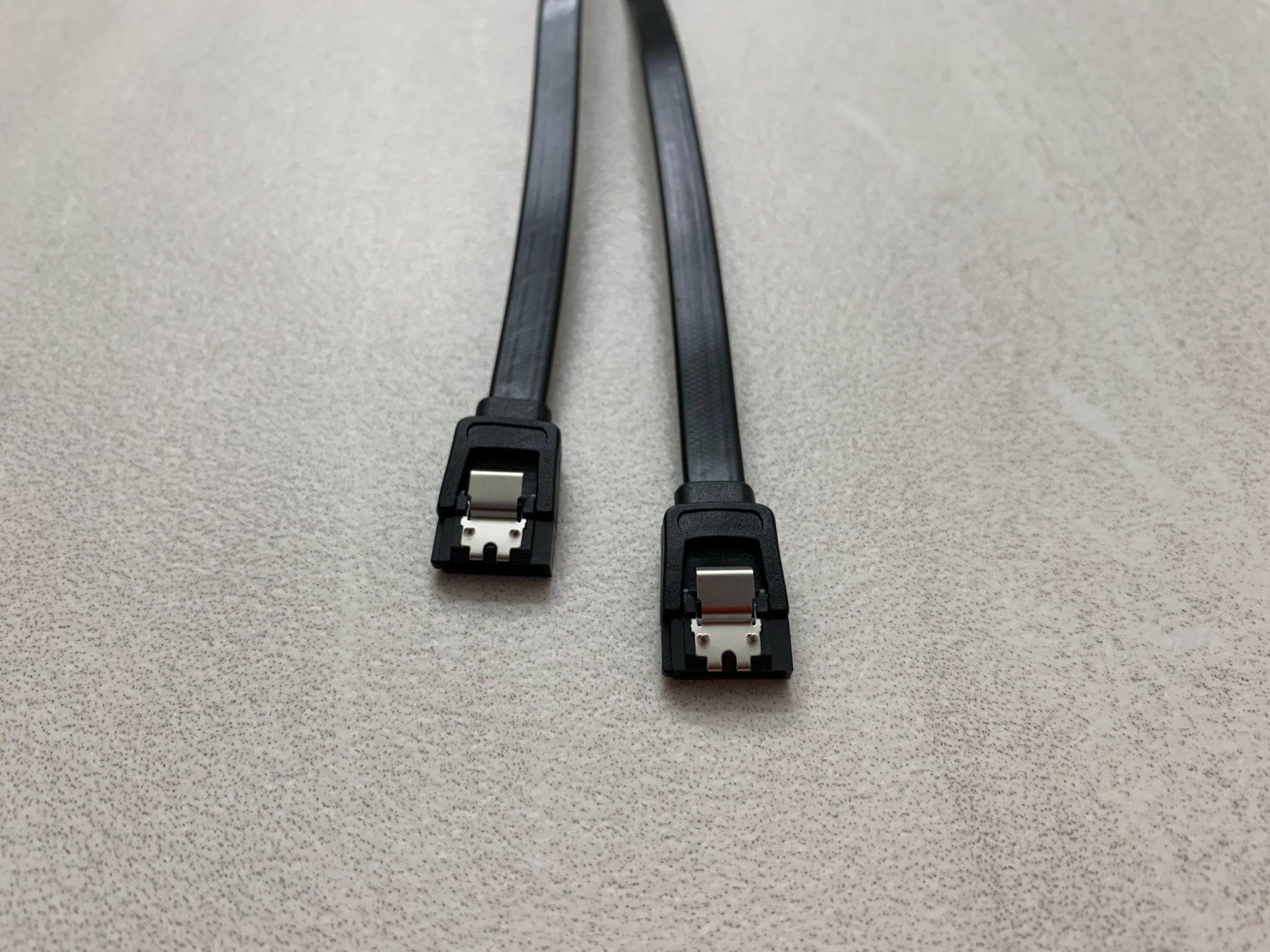 Kabel: Kabel SATA 3, Clip, flexibel, schwarz 50 cm – Neu und originalverpackt aus Aarburg von 2..0 1