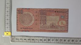Bangladesch 10 Taka Banknote, Rarität!