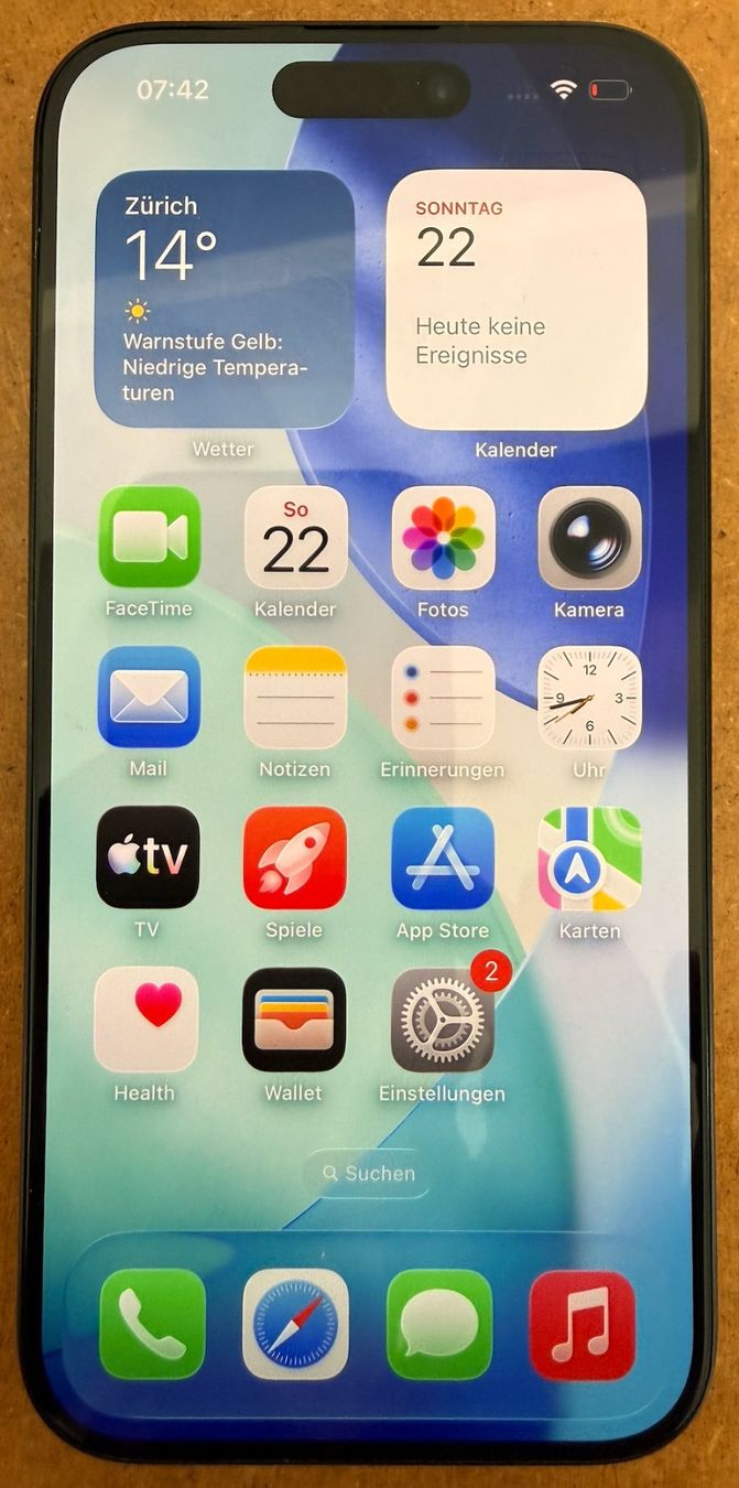 Apple Handys / Smartphones: iPhone 15 Pro, wie neu! 256 GB – Gebraucht aus Gattikon von retome