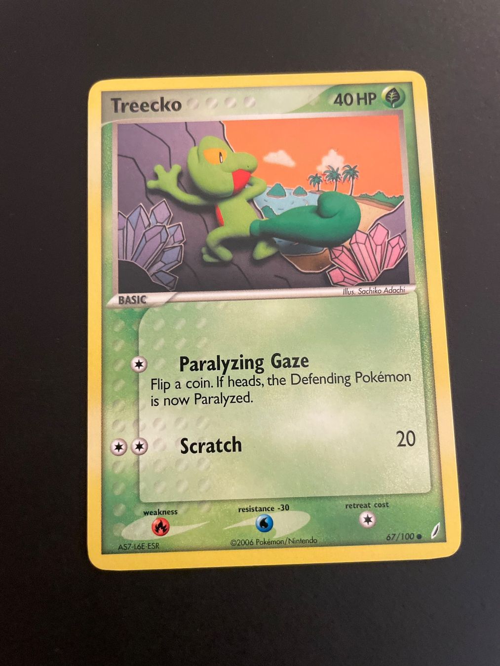 Pokémon Sammelbilder & Trading cards: Treecko  Crystal Guardians #67/100 – Gebraucht aus Zürich von pokemon_cards
