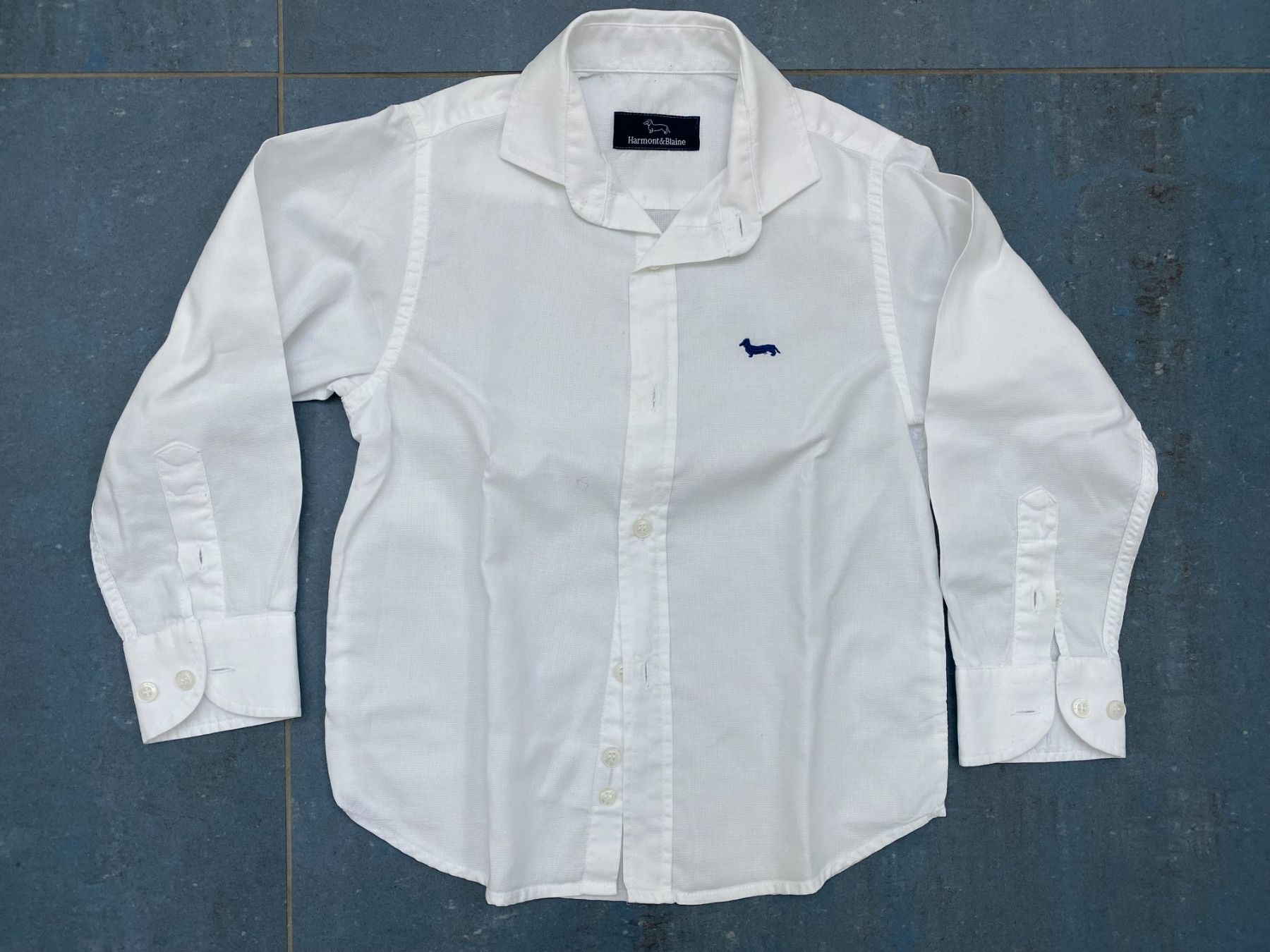Camicie, T-shirt & Polo: weisses Hemd von Harmont & Blaine, Grösse 104 – Usato da Wagen venduto da 20Ricola18 2
