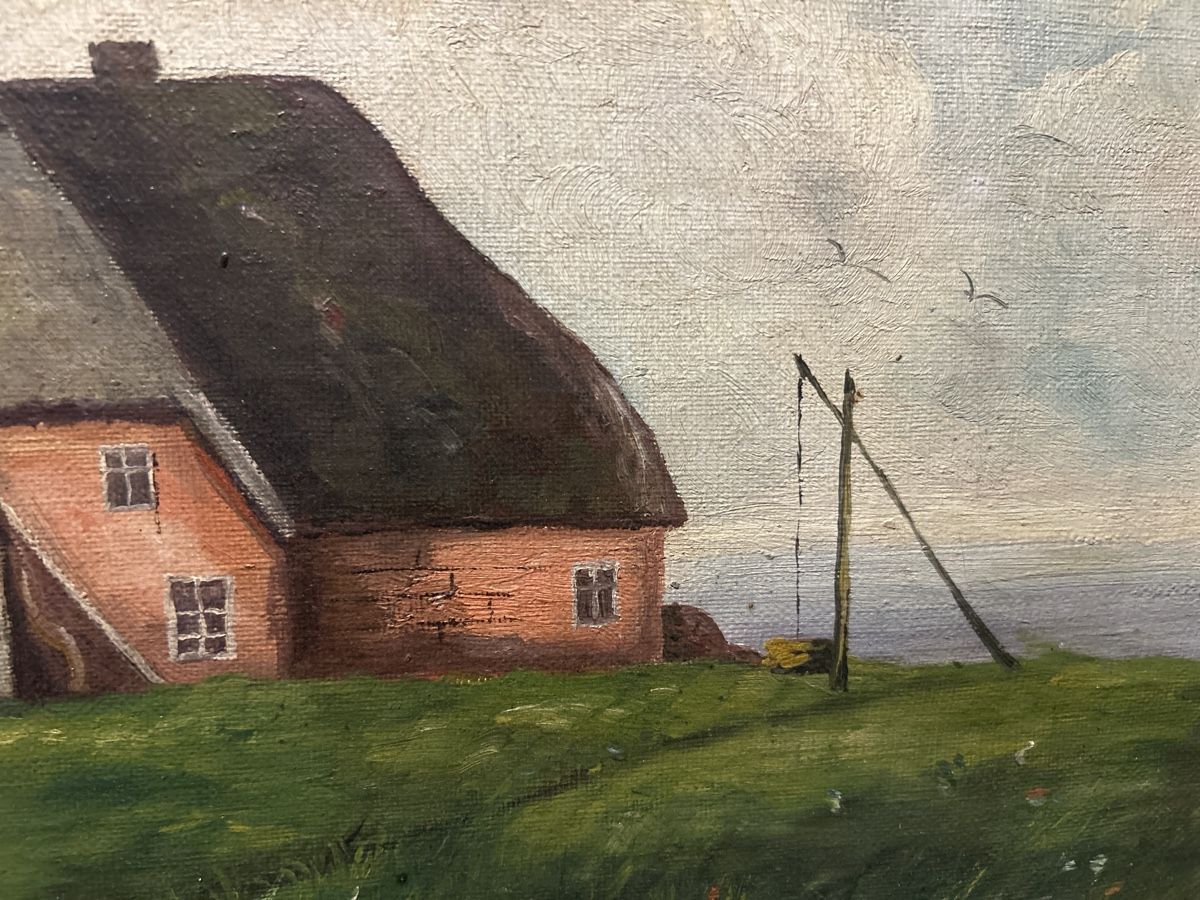 Dipinti: Ölgemälde P.Hollmann original – Usato da Glarus venduto da KunstWerkEr-LS87 1