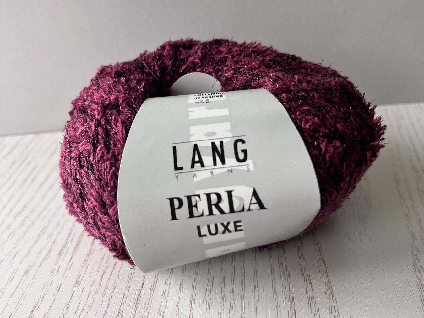 Lana: 1Knäuel Lang Perla Luxe – Nuovo e nell'imballaggio originale da Büsserach venduto da bor_s88m