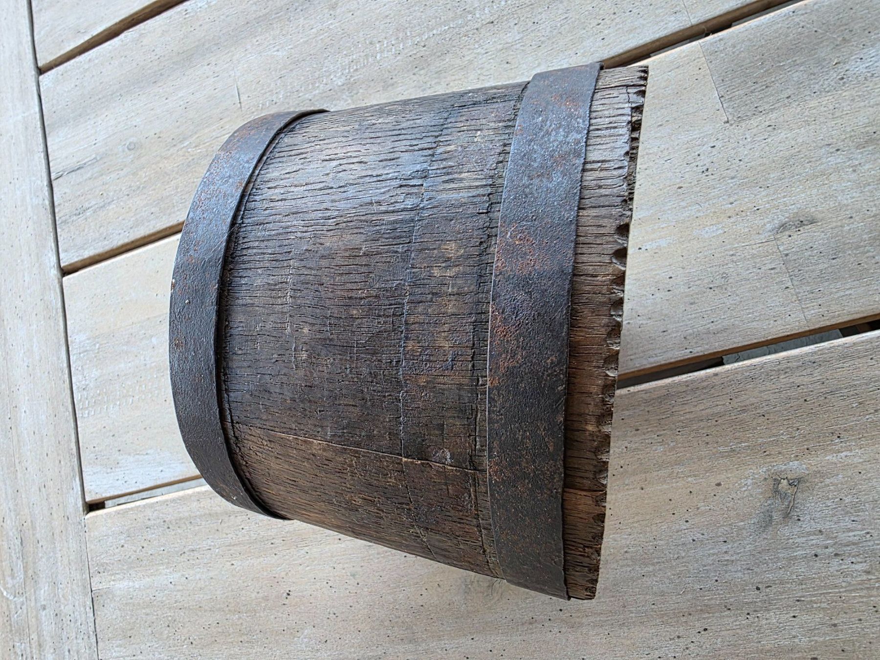 Töpfe: antiker Holz Bottich Eimer Topf 20 cm – Gebraucht aus Walterswil BE von Lonitti 3