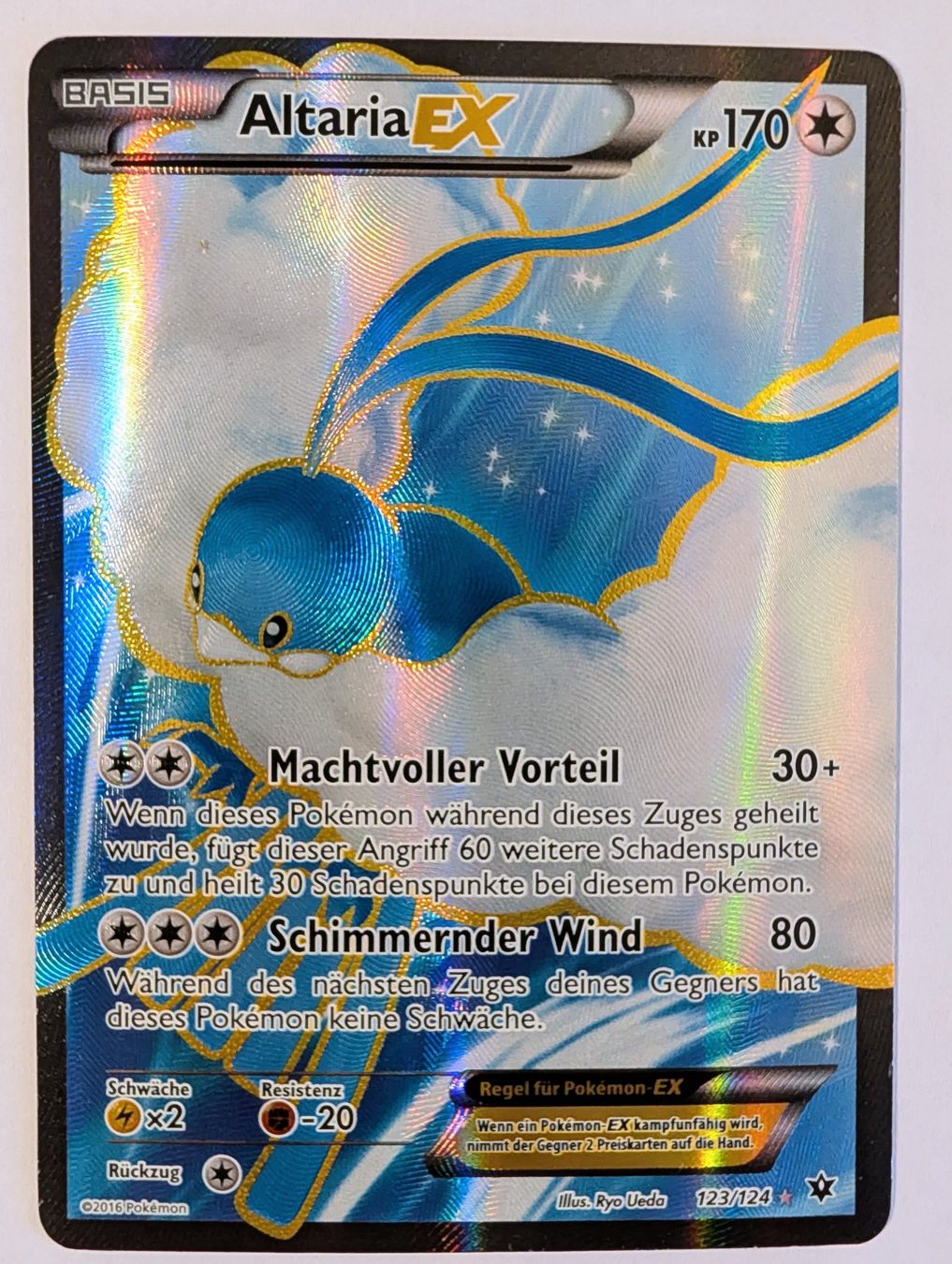 Pokémon Carte collezionabili: Altaria EX (FCO 123) / DE – Usato da Weinfelden venduto da ChickenMAN