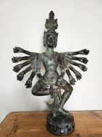 Große Hevajra Statue 47cm mehrarmig Tibet Nepal Stil