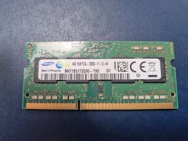 Samsung 4GB 1Rx8 PC3L-12800S RAM Modul für Laptop
