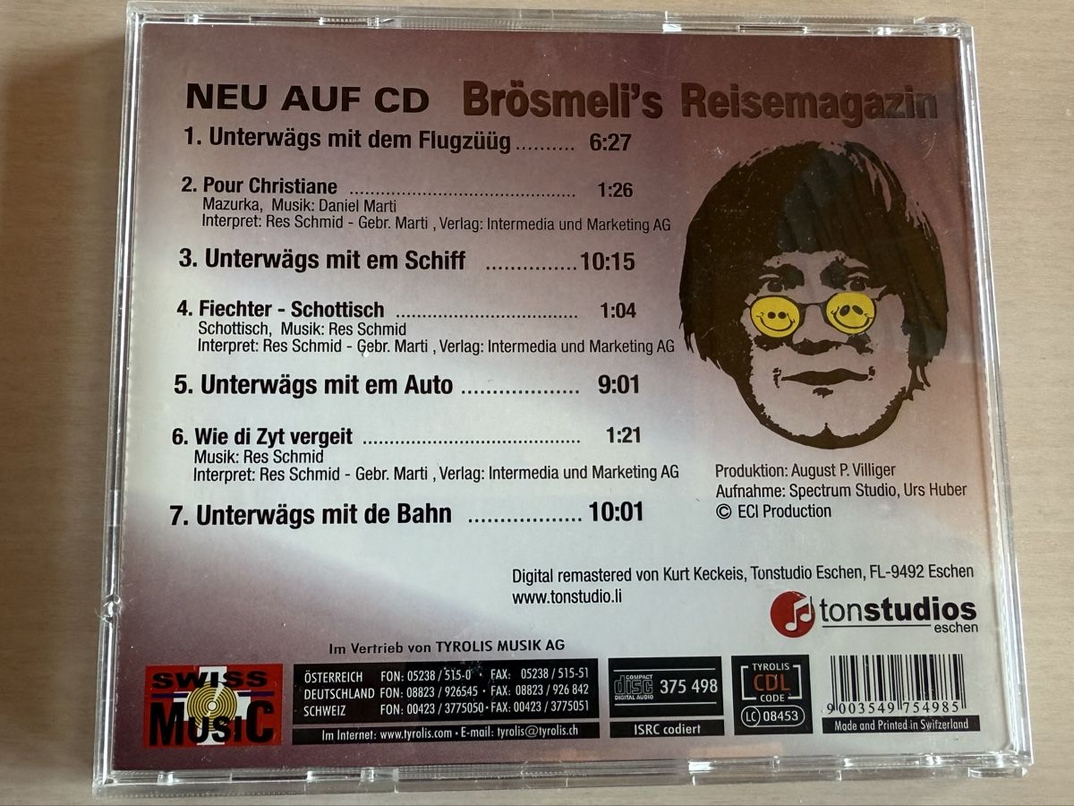 CDs: Guscht Brösmeli Reisemagazin CD – Gebraucht aus Oberried Brienz von Chyara 1