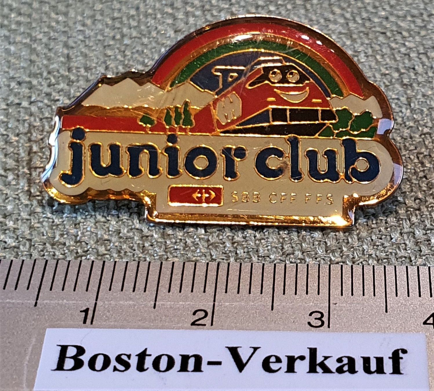 Spille: B093 - Pin SBB CFF FFS Junior Club – Usato da Reinach BL venduto da Boston-Verkauf 2