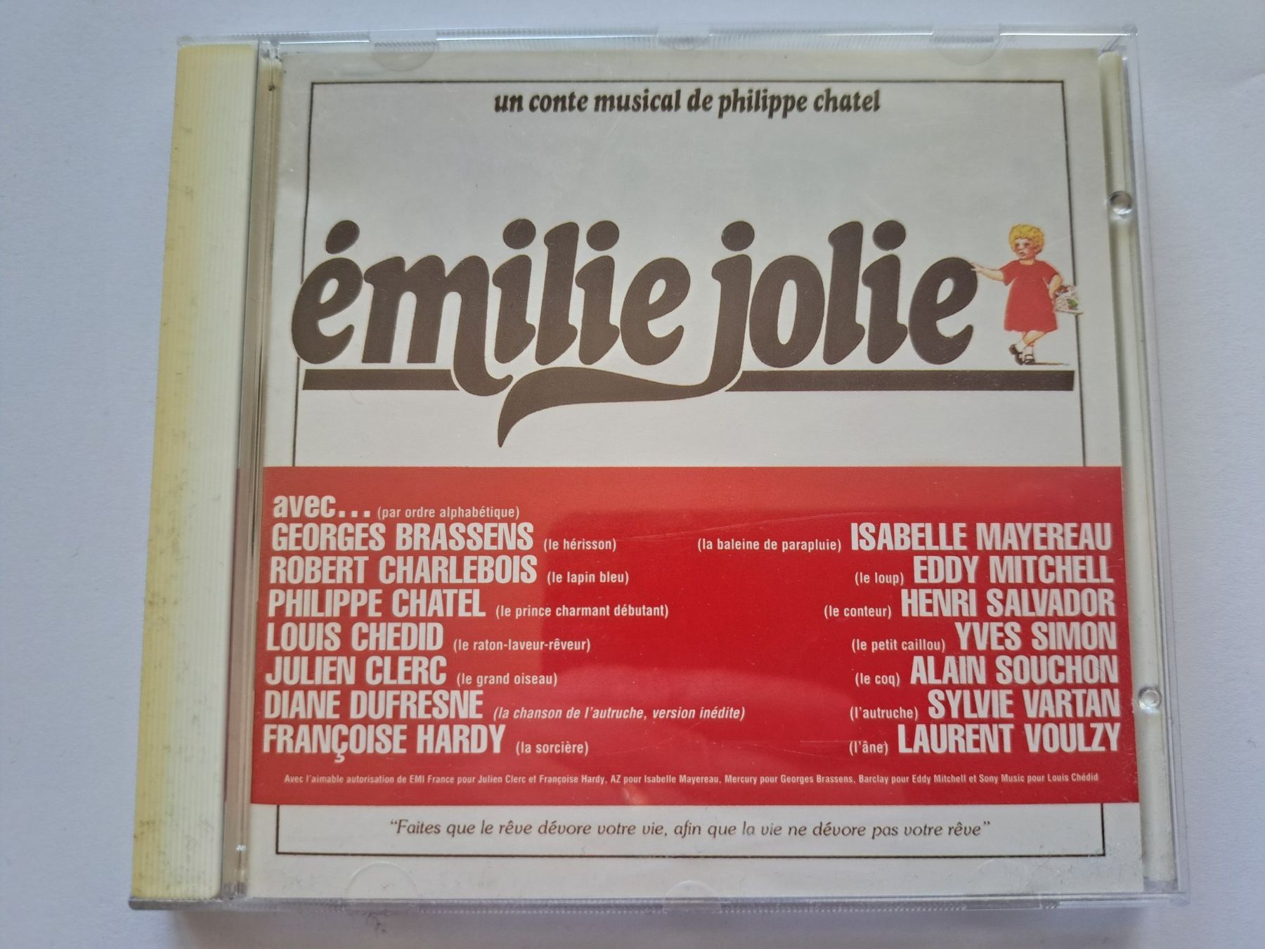 CD: Cd Emilie Jolie - Un conte musical – Usato da Pully venduto da bro_n52j