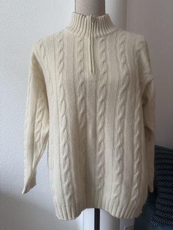 BEL Cachemire, Pull en 100% cachemire, t. M-L, très doux