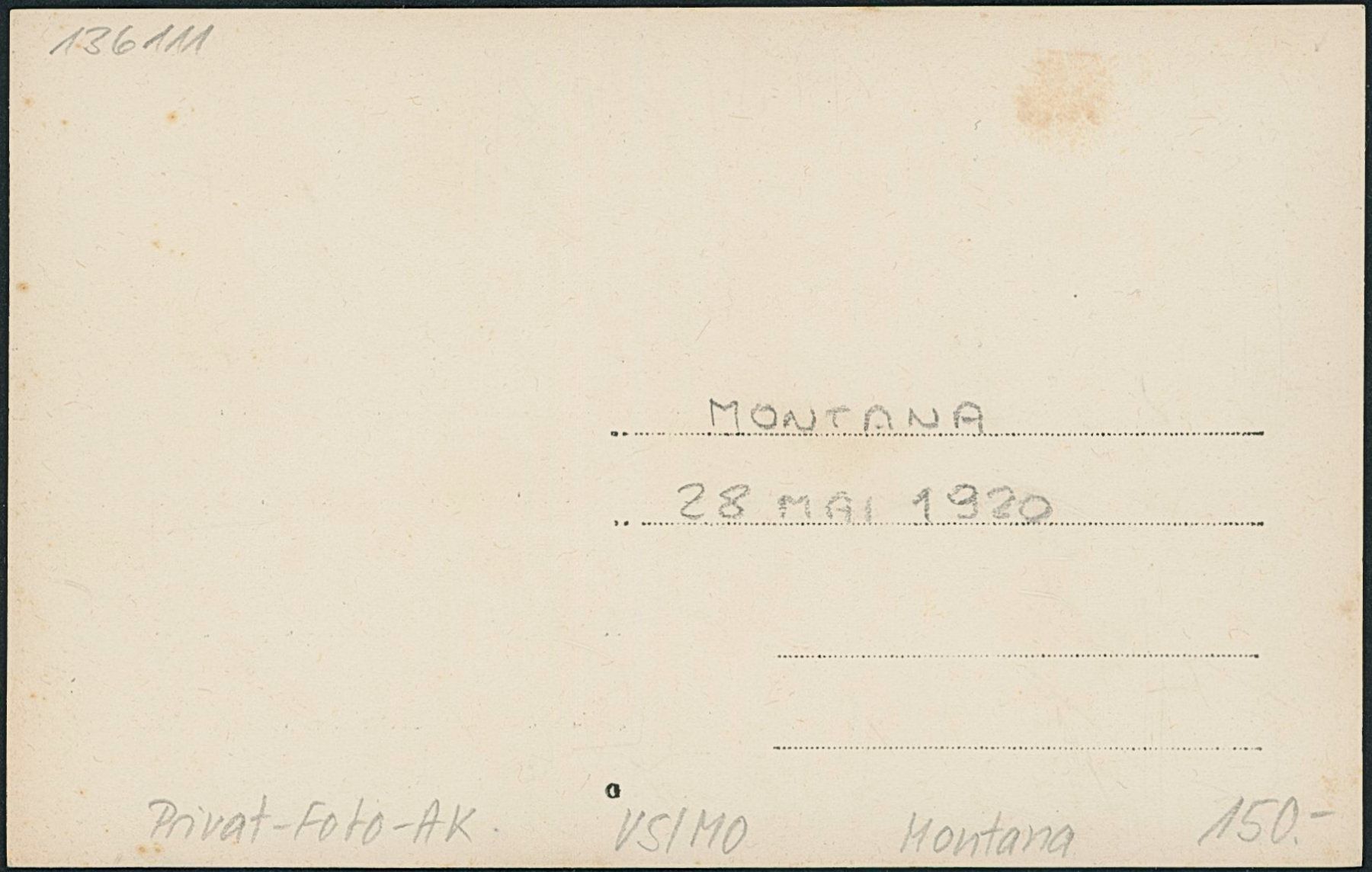 Cartoline postali: VS Montana – Nuovo (secondo la descrizione) da Schindellegi venduto da leecollect 1