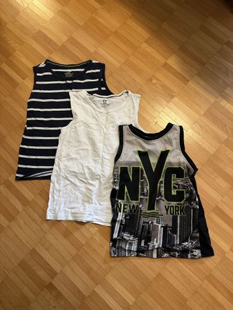 Tanktops 122/128 Sommerkleidung für Jungs