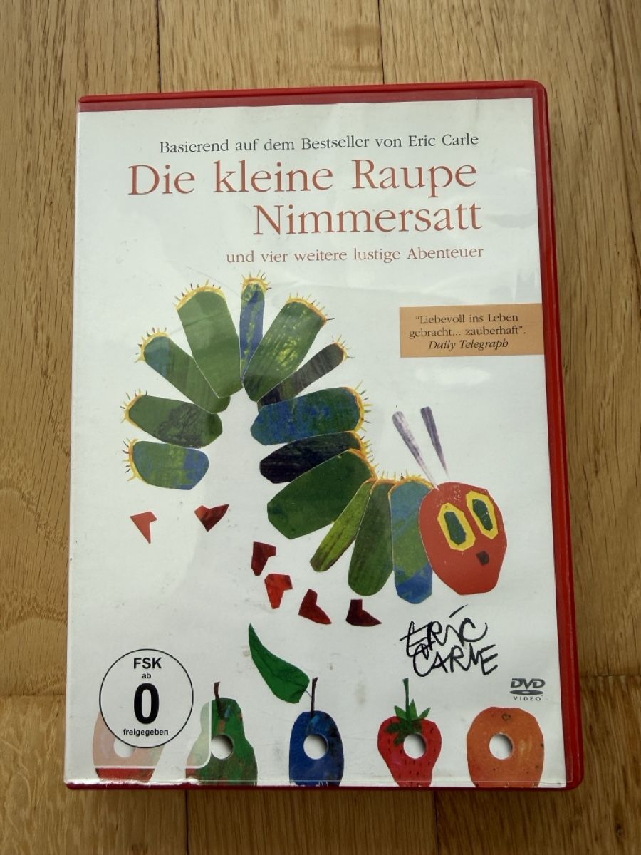 Tutti i DVDs: Die kleine Raupe Nimmersatt DVD  – Usato da Zürich venduto da audrey_dri