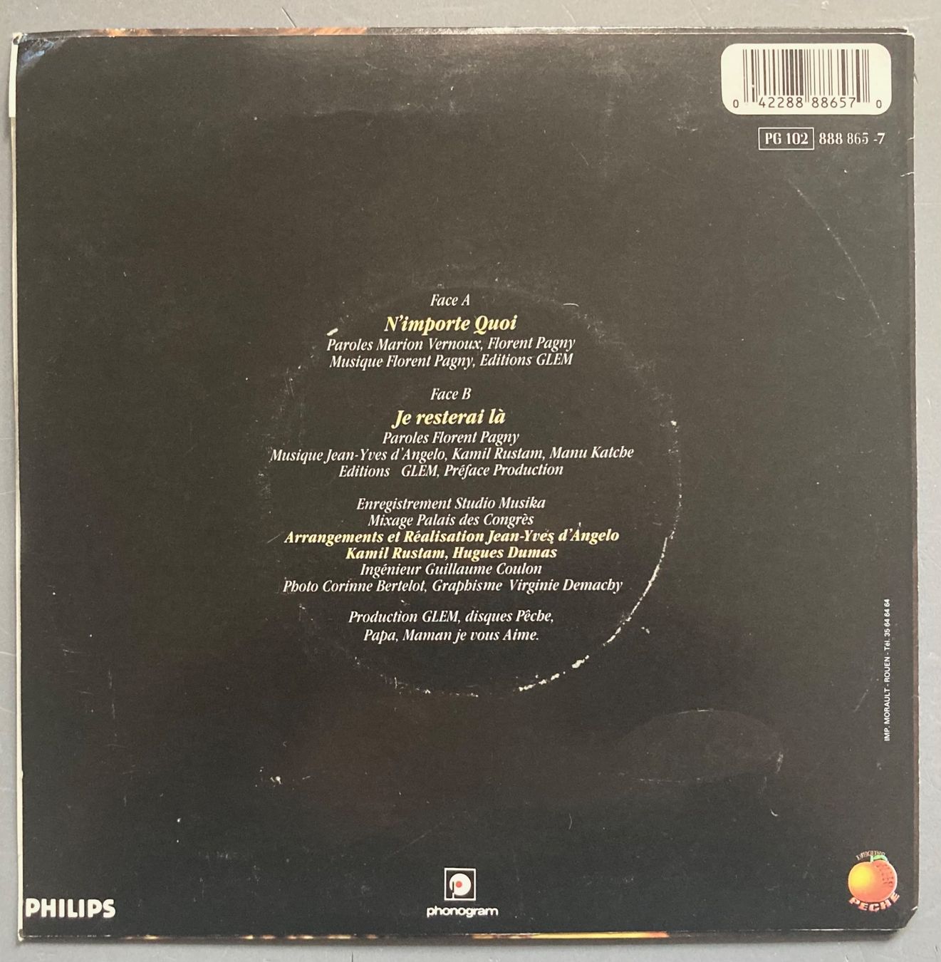 Dischi in vinile: FLORENT PAGNY - N'IMPORTE QUOI – Usato da Poliez-Pittet venduto da Newtown-Records 1