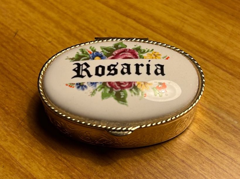 Altro in Cosmetici & Cura: Pillendose  Schmuckdose Geschenkdose Vintage 70er 80er – Usato da Steffisburg venduto da smocky17
