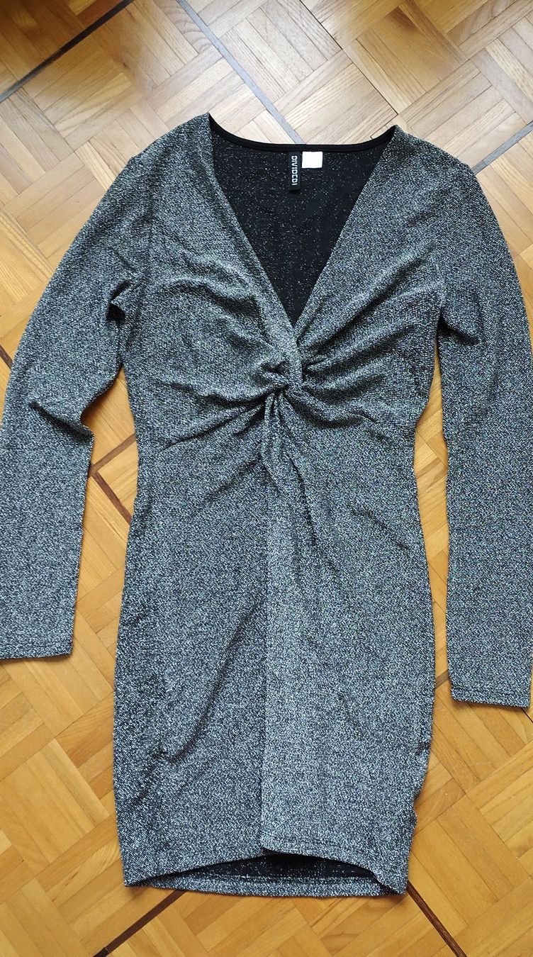 H&M Vestiti: Robe argentée Divided / Kleid silber Divided – Nuovo e nell'imballaggio originale da Moutier venduto da ant_6dwq 1