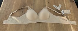 Creamy Fabrics Comfort Push-Up BH Beige XL – Neu mit Etikett