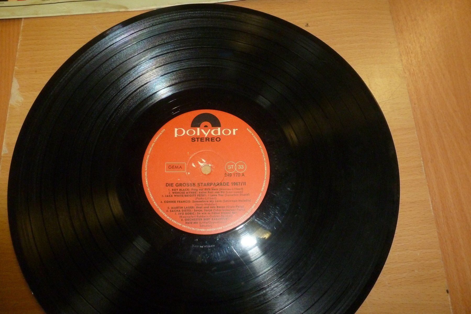 Dischi in vinile: Die Grosse Starparade 67/2 – Usato da Emmen venduto da newdeal1970 1