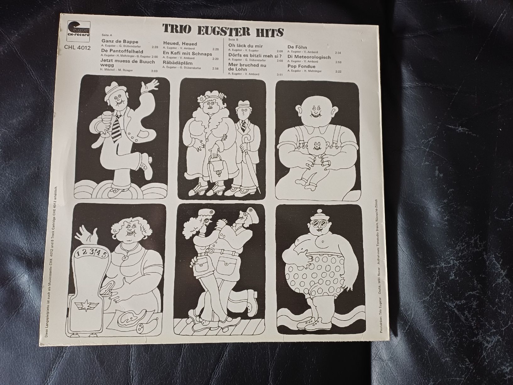 Dischi in vinile: Trio Eugster Schallplatten Konvolut 7 Stücke  – Usato da Ebersecken venduto da Napf08 8