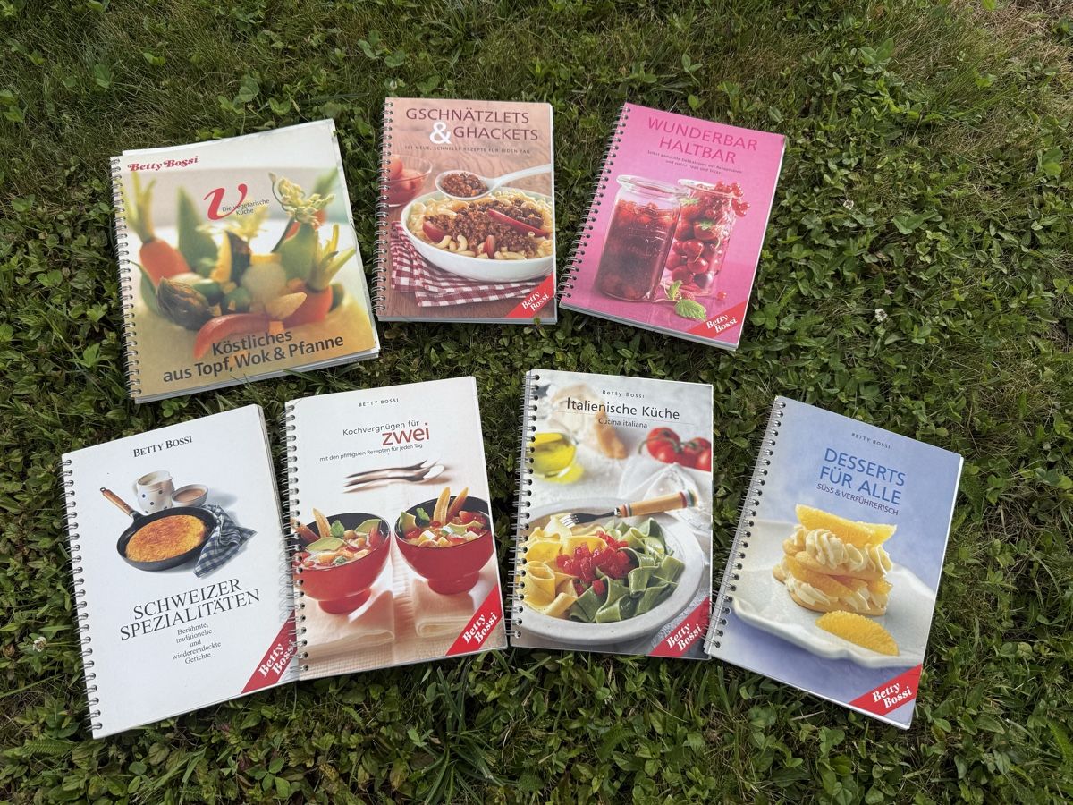Libri: 7x Betty Bossi Kochbuch – Usato da Baldegg venduto da Jacky-Maus