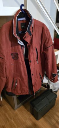 Herren Winterjacke Gr. XXL Bonita rotbraun