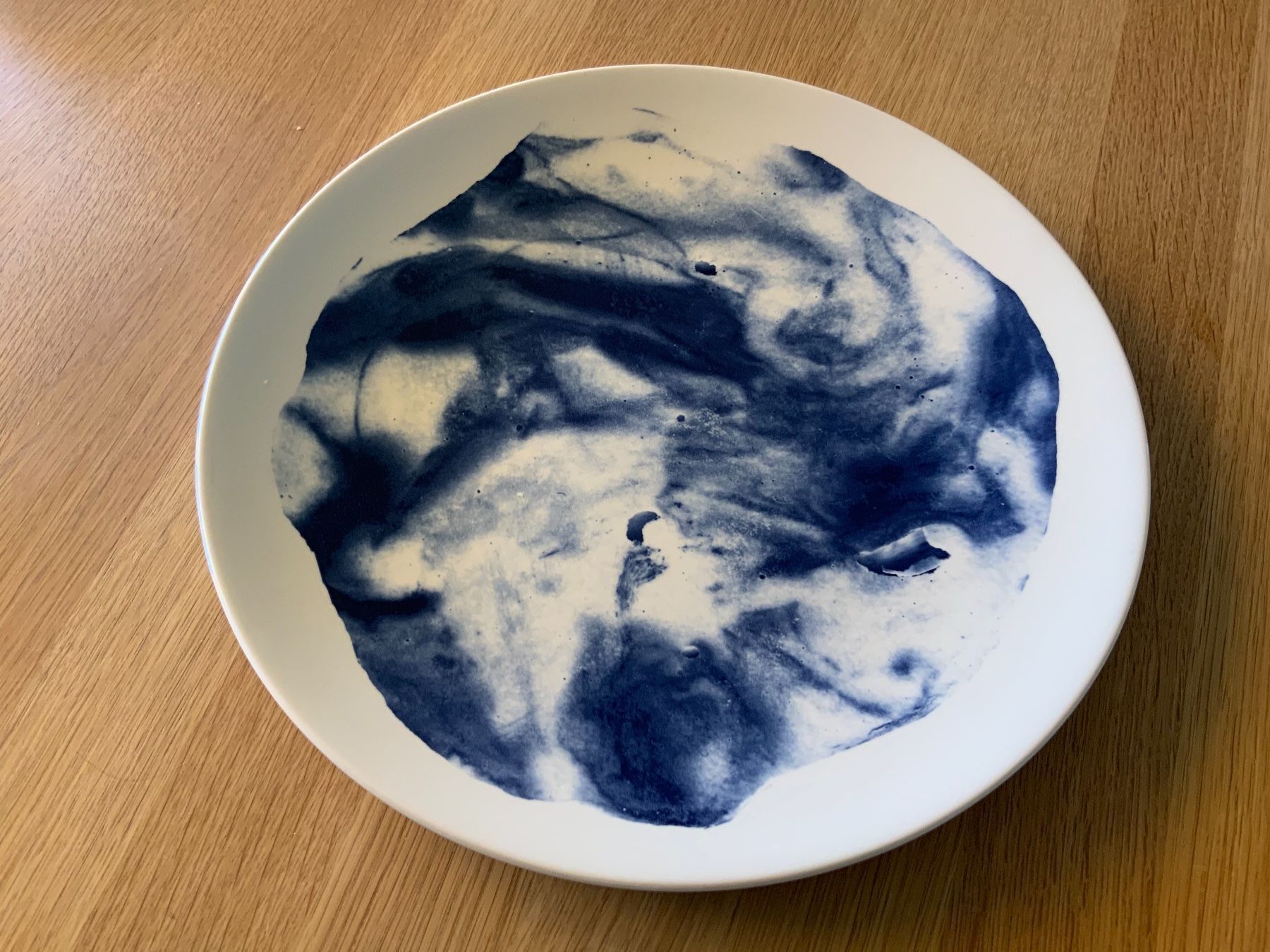 Piatti: 1 Design Teller 28 cm INDIGO STORM – Usato da Genève venduto da GMa1234 1