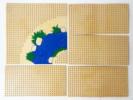 Lego Basisplatte 32x32 Tan aus Set 6763 Western Village