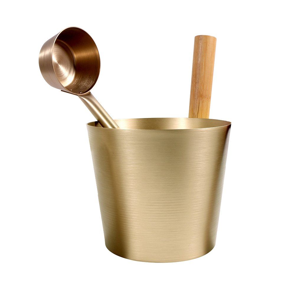 Sauna & Accessori: Saunazubehör THOR - Komplett Set - Gold – Nuovo e nell'imballaggio originale da Wallenwil venduto da toesstal-vertrieb 3