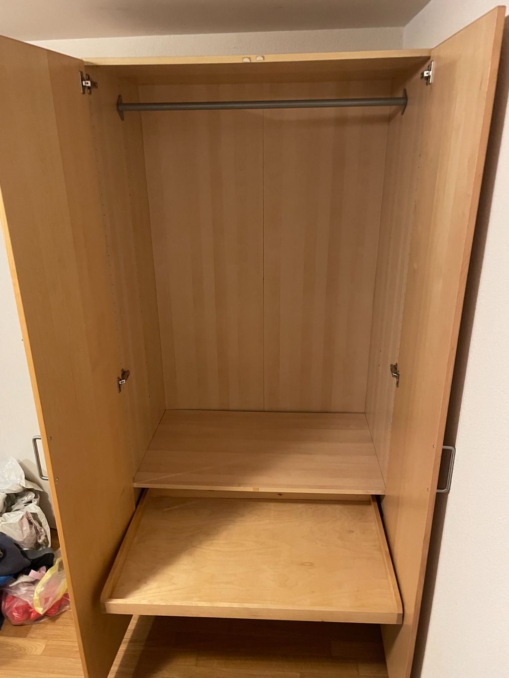 Ikea Armadi: IKEA Wardrobe 2 Doors, Birch Effect, incl. Interior Fittings – Usato da Basel venduto da JohnnyCrash 2