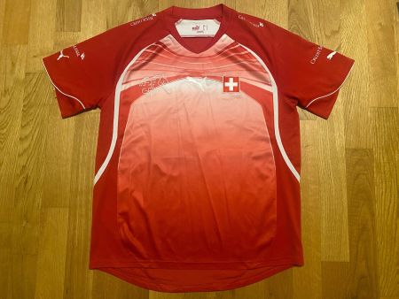 ORIGINAL SCHWEIZ NATI TRIKOT SUISSE CREDIT SUISSE PUMA L