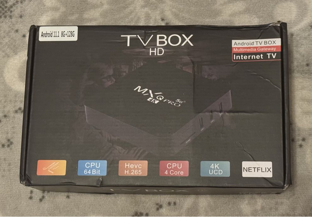 Android TV Box 128 GB inkl. 2 Jahre IPTV abo (Neu (gemäss Beschreibung ...