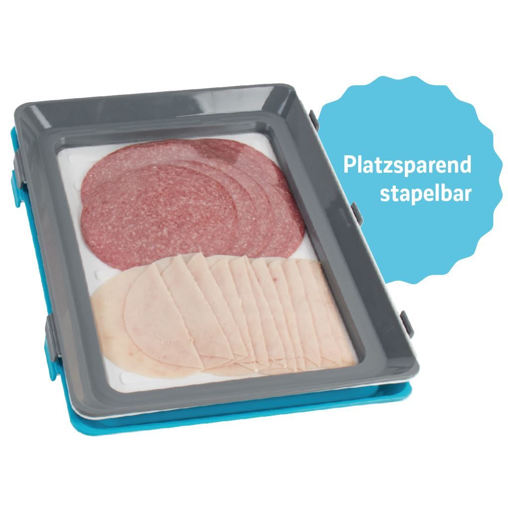 Contenitori & Simili: Click & Fresh Frischhalteplatten 2er Set – Nuovo e nell'imballaggio originale da Wettingen venduto da kochshop 2