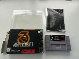 Mortal Kombat 3 US Version in OVP (Super Nintendo Snes)