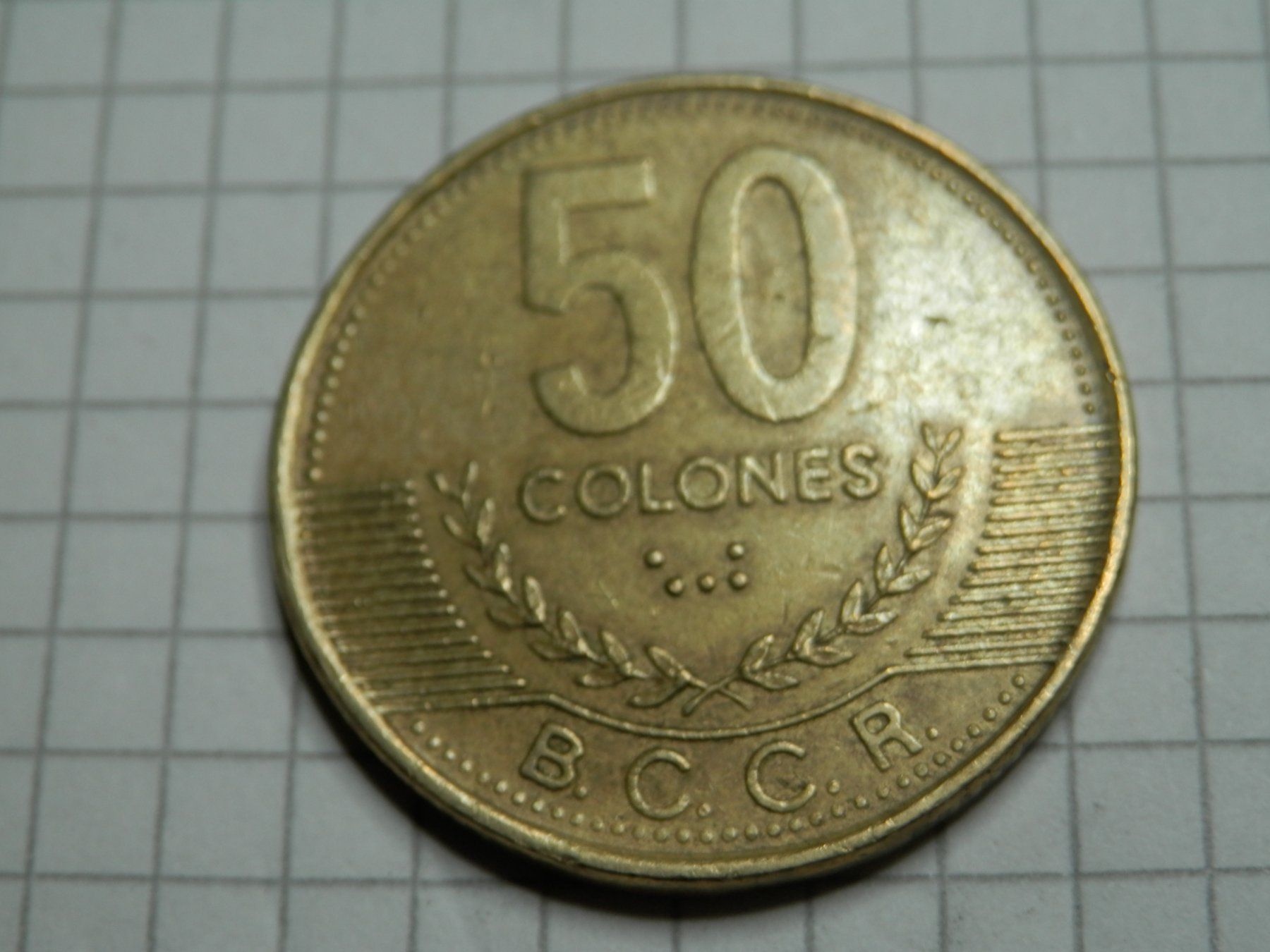 Tutti le monete: Costa Rica 50 Colones, 1997 – Usato da Weiach venduto da weiach81 1