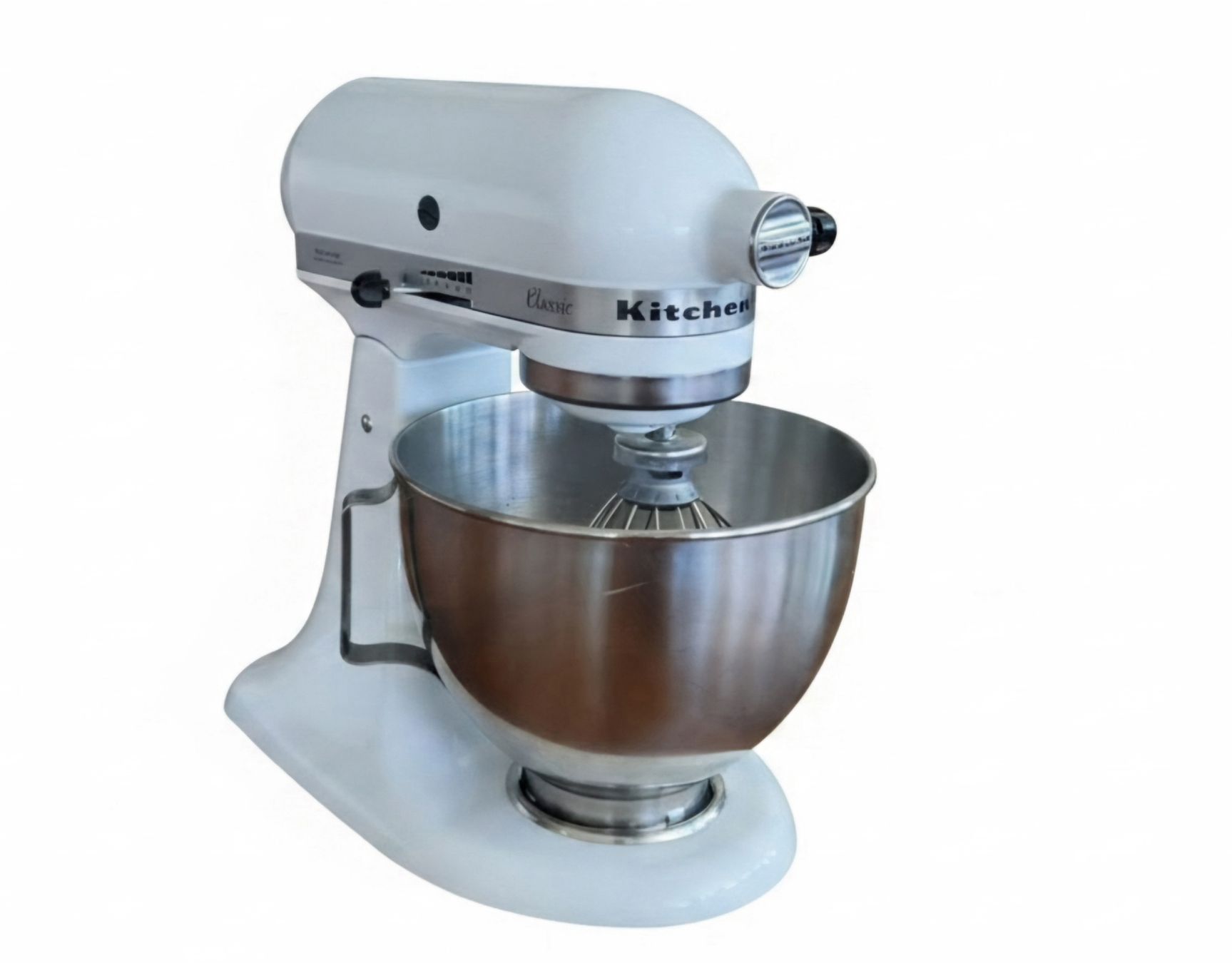 Kitchenaid Elettrodomestici da cucina: KitchenAid Classic Küchenmaschine – weiss  – Usato da Horw venduto da san_y6x6