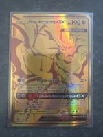 Carte Pokemon Ultra-Necrozma GX 190 PV doré Rare